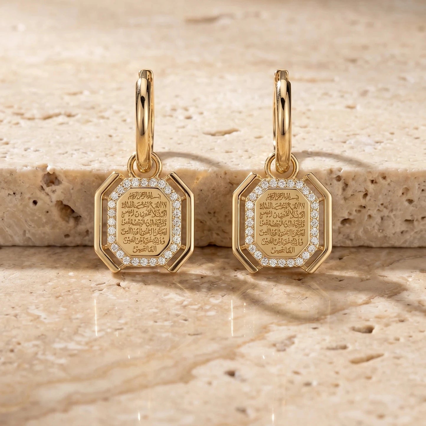 Guardian Hoop Earrings