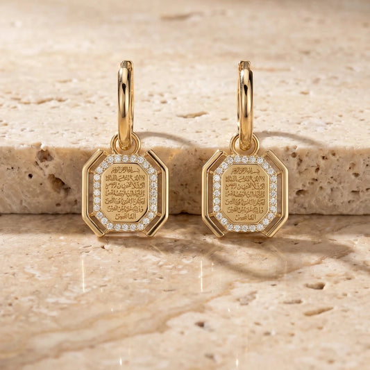 Guardian Hoop Earrings
